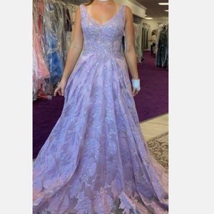 Lavender Prom Dress !!! :)
